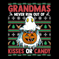 Grandmas Never Run Out Of Kisses Or Candy Halloween Granny Toddler Sweatshirt | Artistshot