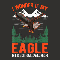 I Wonder If My Eagle Is Thinking About Me Too Eagle Champion Hoodie | Artistshot