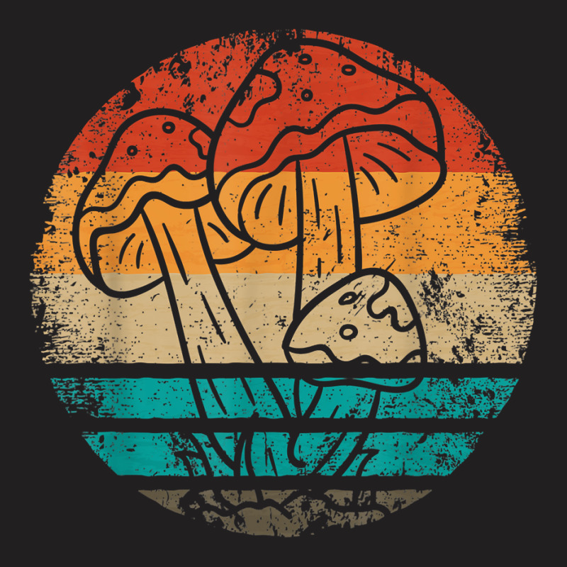 Vintage Mushroom Hunter Foraging, Forager Retro Mushroom T-shirt | Artistshot