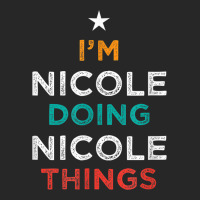 I'm Doing Nicole Things Funny Name Humor Nickname Sarcastic Women's Pajamas Set | Artistshot