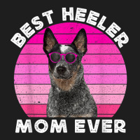 Blue Heeler Mom For Women Retro Blue Australian Cattle Dog Classic T-shirt | Artistshot