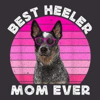 Blue Heeler Mom For Women Retro Blue Australian Cattle Dog Vintage Hoodie | Artistshot