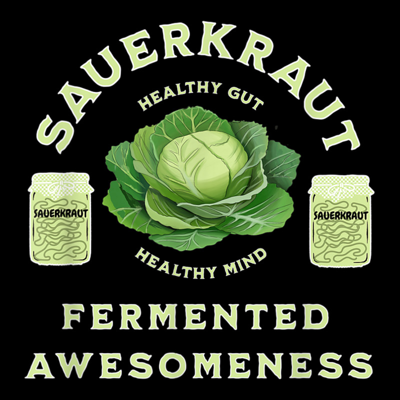 Fermented Sauerkraut Cropped Hoodie by Markets | Artistshot