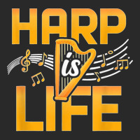 Harp Is Life Funny Harpist Classical Musician Harp Player T Shirt Printed Hat | Artistshot