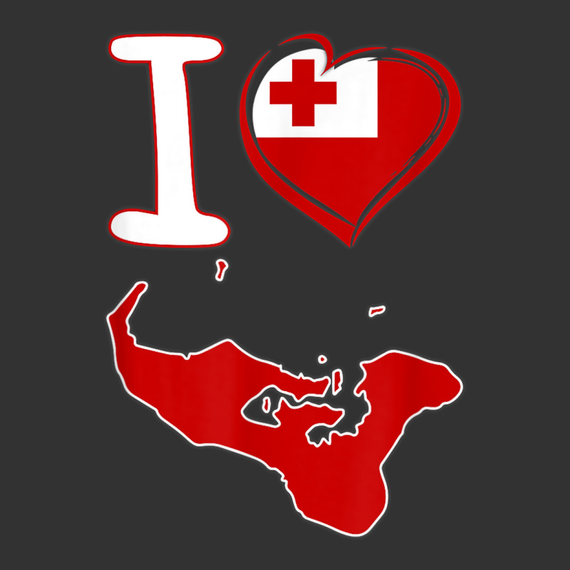 I Love Tonga. Tongan Flag In Shape Of A Heart. Country Map Baby Bodysuit by Market | Artistshot