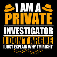 Cool Private Investigator Quotes For Detective Adjustable Cap | Artistshot