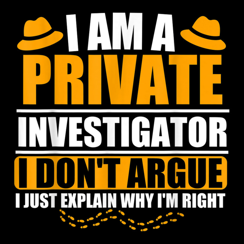 Cool Private Investigator Quotes For Detective Adjustable Cap by Newshirt | Artistshot