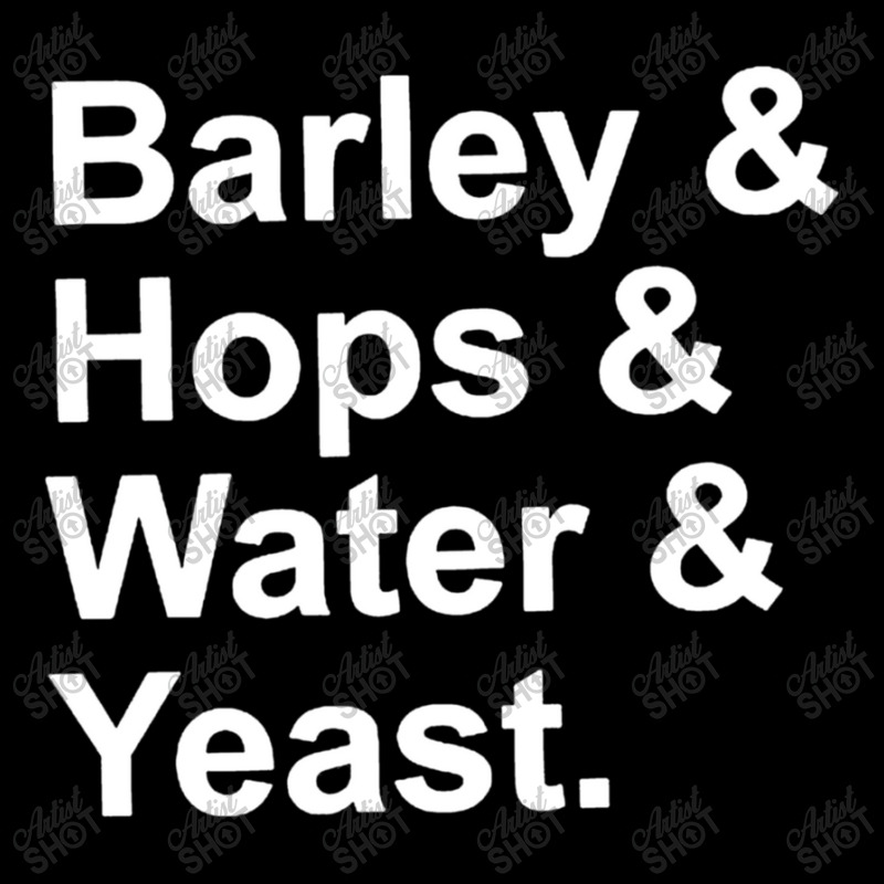 Barley, Hops, Water, Yeast Adjustable Cap | Artistshot