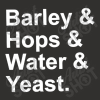 Barley, Hops, Water, Yeast Champion Hoodie | Artistshot