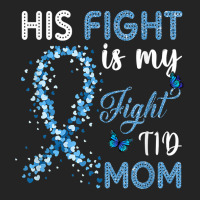 Womens His Fight Is My Fight T1d Mom Diabetes Awareness 3/4 Sleeve Shirt | Artistshot