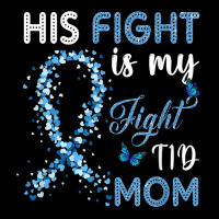 Womens His Fight Is My Fight T1d Mom Diabetes Awareness Long Sleeve Shirts | Artistshot