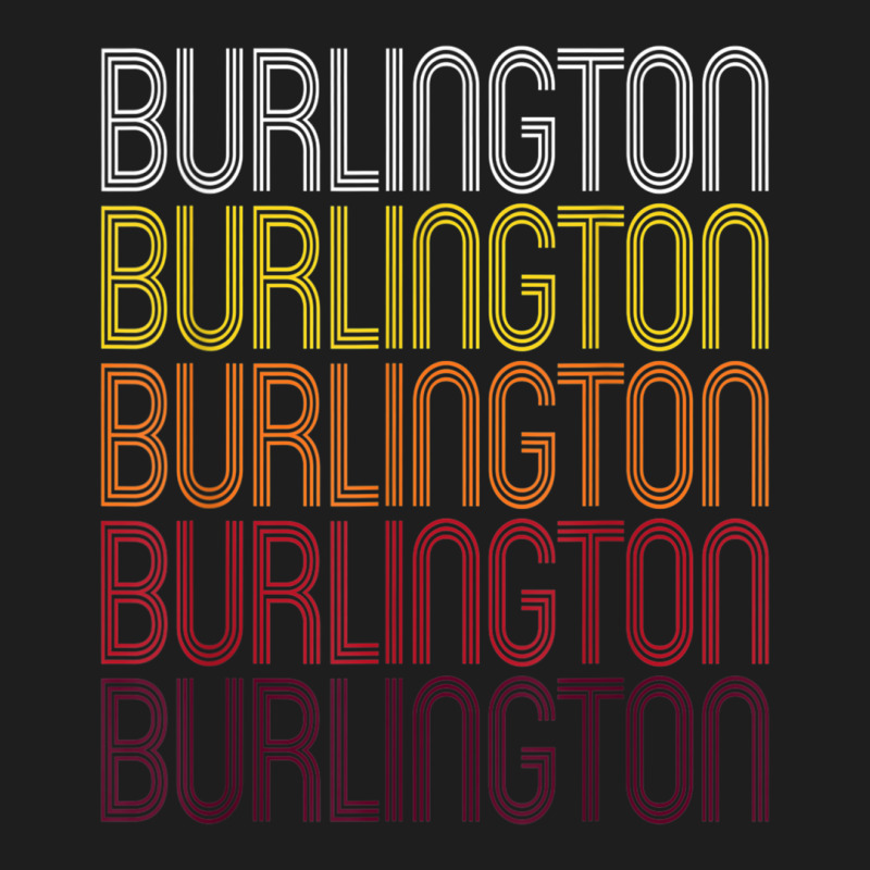 Burlington, Nc  Vintage Style North Carolina T Shirt Classic T-shirt | Artistshot