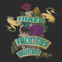 Facilities Assistant Inked Skull Tattoo Backside Design Exclusive T-shirt | Artistshot