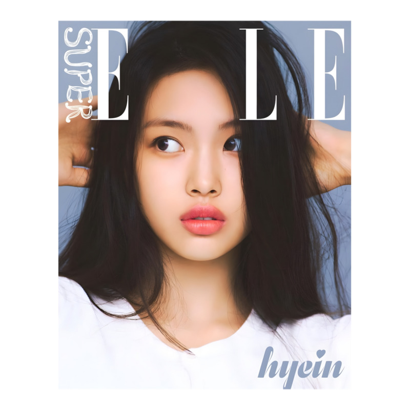 Newjeans Hyein X Elle 3/4 Sleeve Shirt | Artistshot