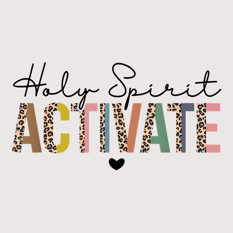 Holy Spirit Activate Leopard Christians Jesus Love Family T Shirt Pocket T-shirt | Artistshot