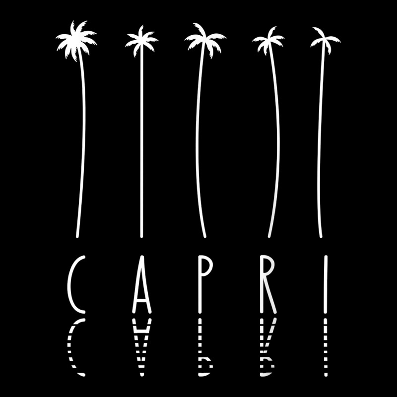 Palm Tree Vacation   Island Capri T Shirt Adjustable Cap by cm-arts | Artistshot