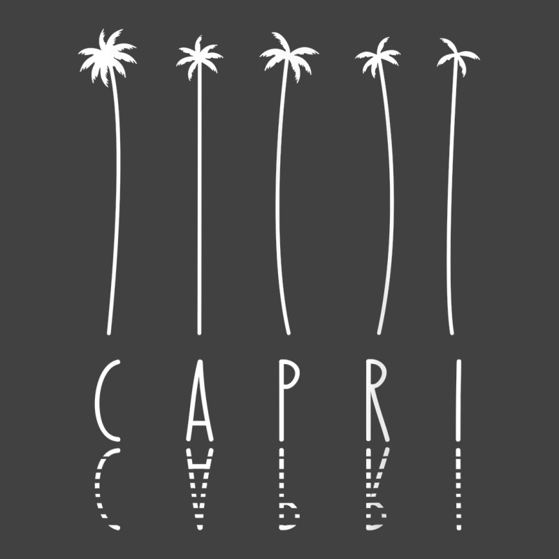 Palm Tree Vacation   Island Capri T Shirt Vintage T-Shirt by cm-arts | Artistshot