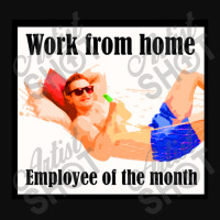 Work From Home Employee Of The Month, Employee Of The Month Crop Top | Artistshot