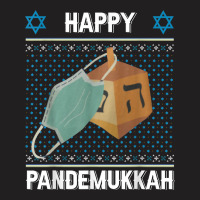 Funny Hanukkah Happy Pandemukkah Ugly Holiday Jewish Vintage T-shirt | Artistshot