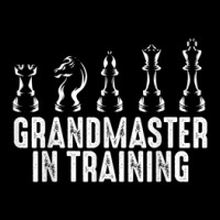 Grandmaster In Training Chess Player Chess Pieces Adjustable Cap | Artistshot