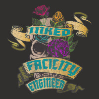 Facility Engineer Inked Skull Tattoo Backside Design Champion Hoodie | Artistshot