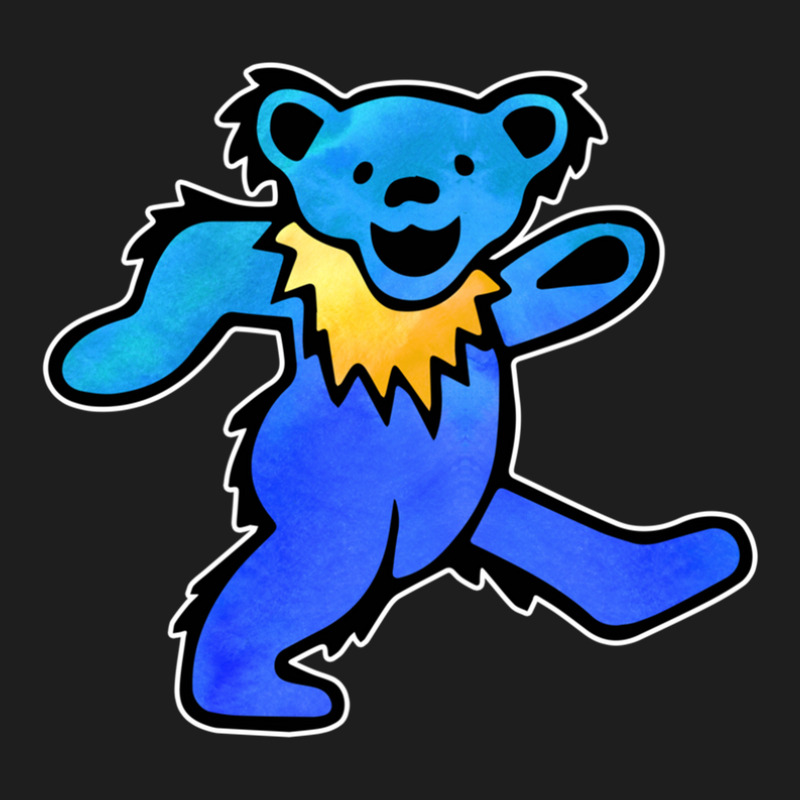 Blue Grateful Dancing Hippie Classic Rock Dead Bear Classic T-shirt | Artistshot