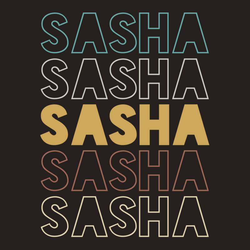 Sasha Sasha Sasha Sasha Sasha Tank Top | Artistshot