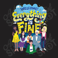 Everything Is Fine The Good Place T-shirt | Artistshot