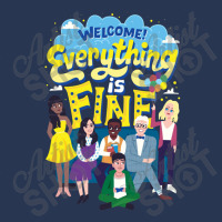 Everything Is Fine The Good Place Men Denim Jacket | Artistshot