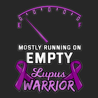 Mostly Running On Empty Lupus Warrior Fuel Gauge Low Ribbon T Shirt Women's Pajamas Set | Artistshot