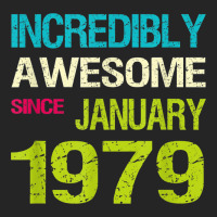 Incredible Awesome Since January 1970 Birthday Unisex Hoodie | Artistshot