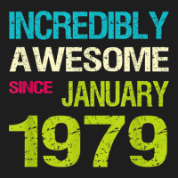 Incredible Awesome Since January 1970 Birthday Classic T-shirt | Artistshot