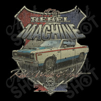 1970 Amc Rebel The Machine, Muscle Car Cropped Hoodie | Artistshot