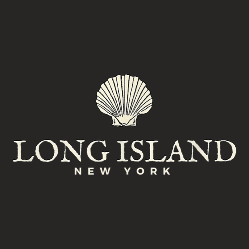 Long Island T Shirt, New York Coast Seashell Shirt Ladies Fitted T-Shirt by cm-arts | Artistshot