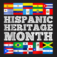 Hispanic Heritage Month Latin American Countries Flags T-shirt | Artistshot