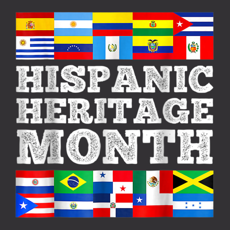 Hispanic Heritage Month Latin American Countries Flags Vintage Short by Markets | Artistshot