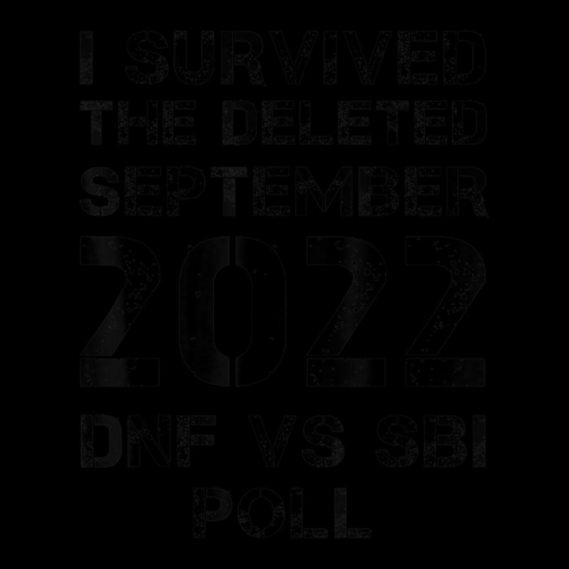 I Survived The Deleted September 2022 Quote Youth Zipper Hoodie by Newdesigns | Artistshot