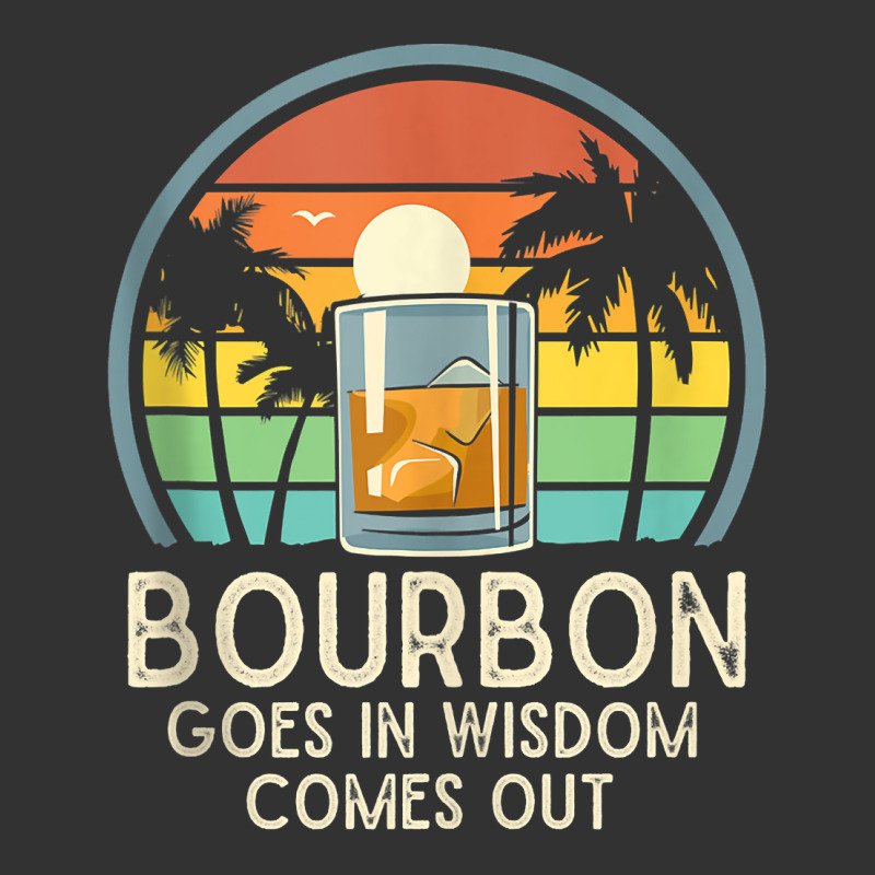 Funny Liquor Bourbon Goes In Wisdom Comes Out Retro Bourbon Tank Top Baby Bodysuit by cm-arts | Artistshot