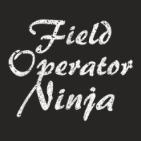 Field Operator Tshirt Job Occupation Funny Work Title Ladies Fitted T-shirt | Artistshot