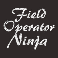 Field Operator Tshirt Job Occupation Funny Work Title Racerback Tank | Artistshot