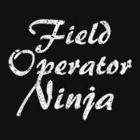 Field Operator Tshirt Job Occupation Funny Work Title Baby Bibs | Artistshot