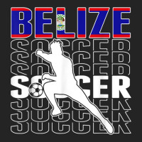 Belize Soccer Fans Jersey   Belizean Flag Football Lovers 3/4 Sleeve Shirt | Artistshot