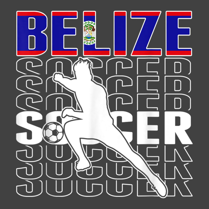 Belize Soccer Fans Jersey   Belizean Flag Football Lovers Vintage T-shirt | Artistshot