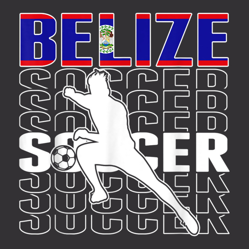 Belize Soccer Fans Jersey   Belizean Flag Football Lovers Vintage Hoodie And Short Set | Artistshot