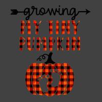 Growing My Tiny Pumpkin Thanksgiving Pregnancy Announcement Vintage T-shirt | Artistshot