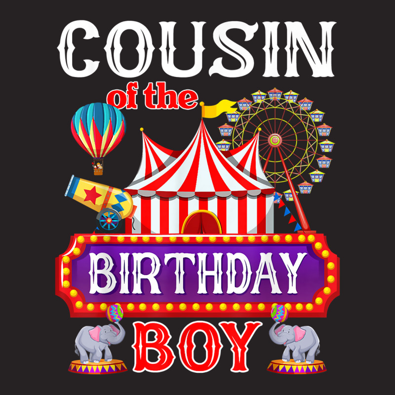 Cousin Of The Birthday Boy Ringmaster Circus Theme Carnival T Shirt Vintage Cap by cm-arts | Artistshot