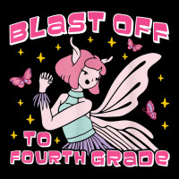 Blast Off To Fourth Grade Aesthetic Fairy Back To School Zipper Hoodie | Artistshot