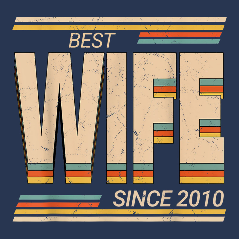 Best Wife 2010 13th Wedding Anniversary Wedding Marriage Men Denim Jacket | Artistshot