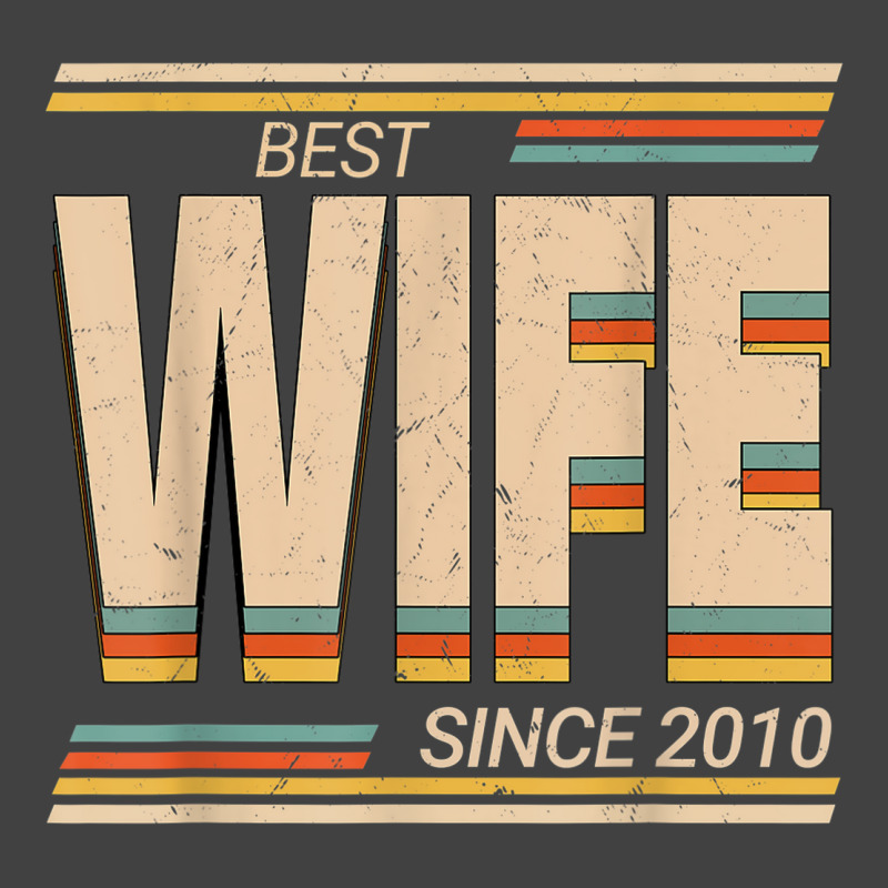 Best Wife 2010 13th Wedding Anniversary Wedding Marriage Vintage T-shirt | Artistshot