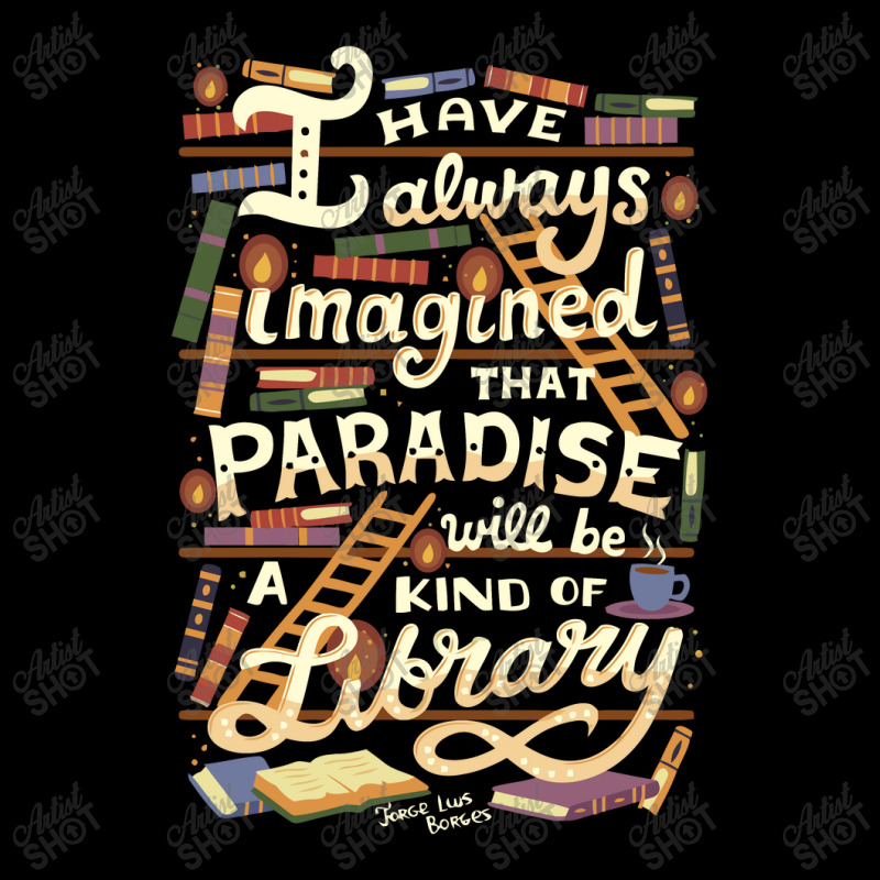 Library Is Paradise Library Pocket T-Shirt by noranajas | Artistshot